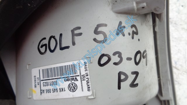 pravé zadné svetlo na vw volkswagen golf 5 HB, 1K6945096AC